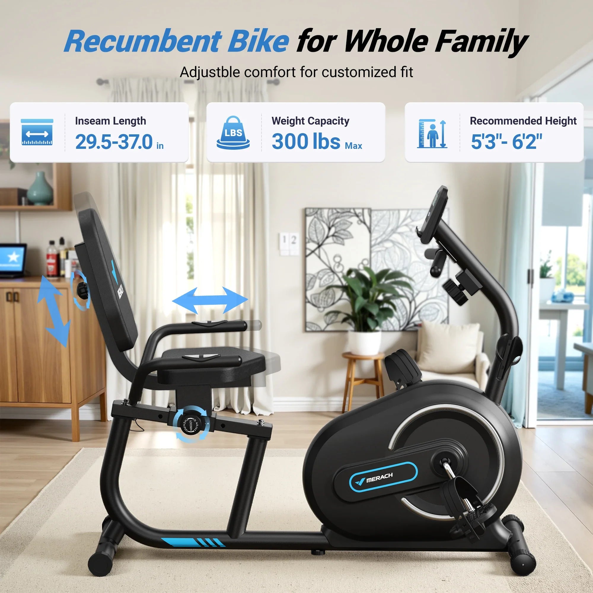 Stay Fit Recumbent Bike